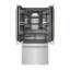 ZLINE Autograph 36 in. French Door Built-In Refrigerator w/ Gray Interior and Gold Helix Handles-237200195