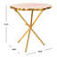 Table de bout à 3 pieds Agate