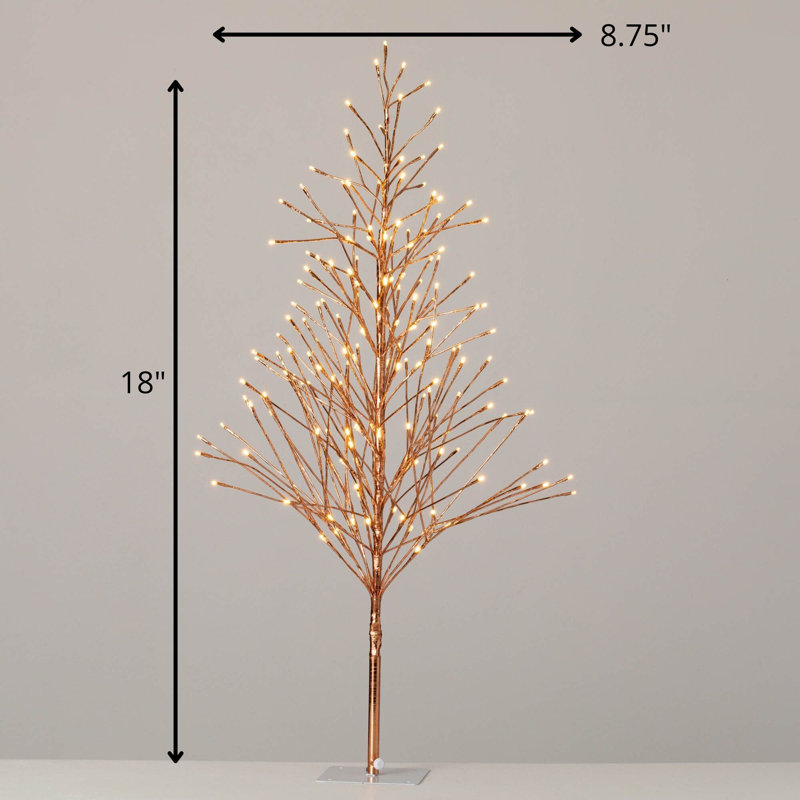 Arbre de Noël doré 4 pi