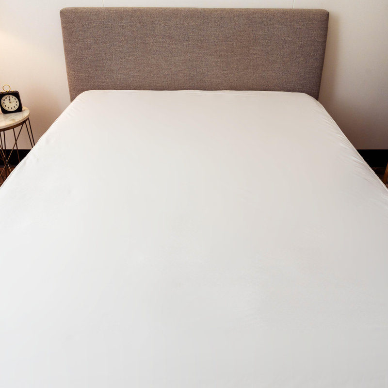 Housse de protection pour matelas en polyester encastrée et hypoallergénique, Simple