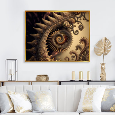 Andie " Golden Fractal Bliss III "