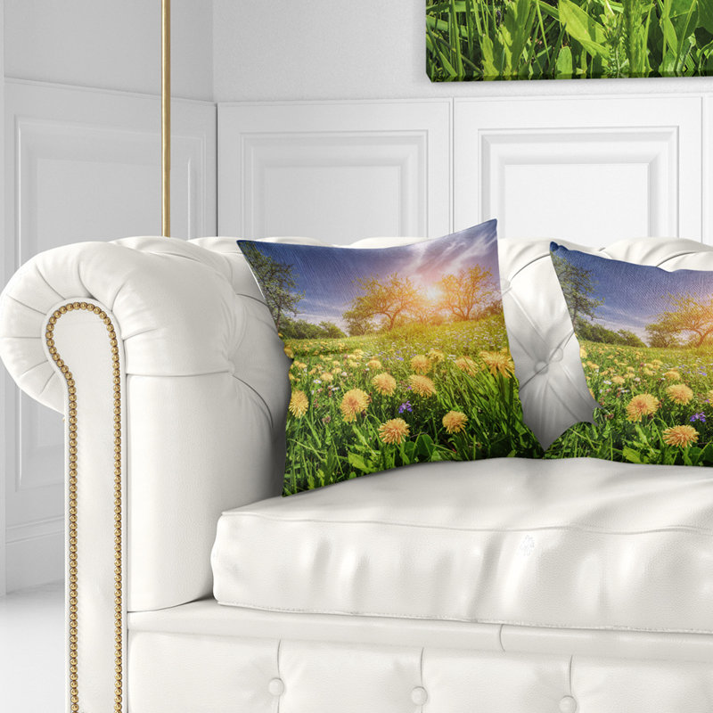 Coussin de jardin Schafer, 18" x 18", Coussin décoratif
