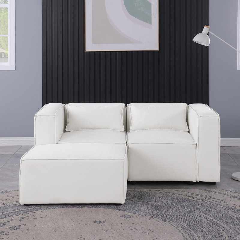 Modular Sofa  Chenille Fabric,  Simple And Grand, The Seat And Back Is Very Soft. This Is Also A KNOCK DOWN Sofa
