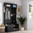 Hall Tree with 6 Hooks,Coat Hanger, Entryway Bench, Storage Bench,for Entrance, Hallwa