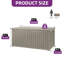Balconera 154.5cm W 680L Resin Lockable Deck Box-124571137