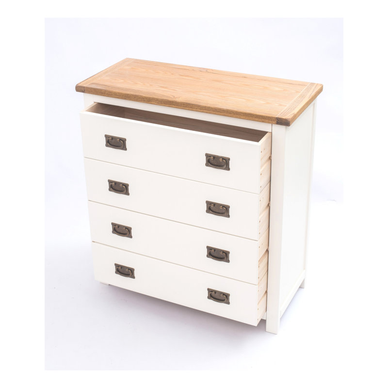 Abingdon 90cm W 4 - Drawer Chest of Drawers