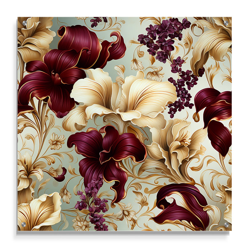 Royal Victorian Flourish Victorian, H 16 po x l 16 po