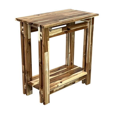 Damius Solid Wood End Table