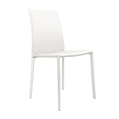 Helmer Bonded Leather Side Chair