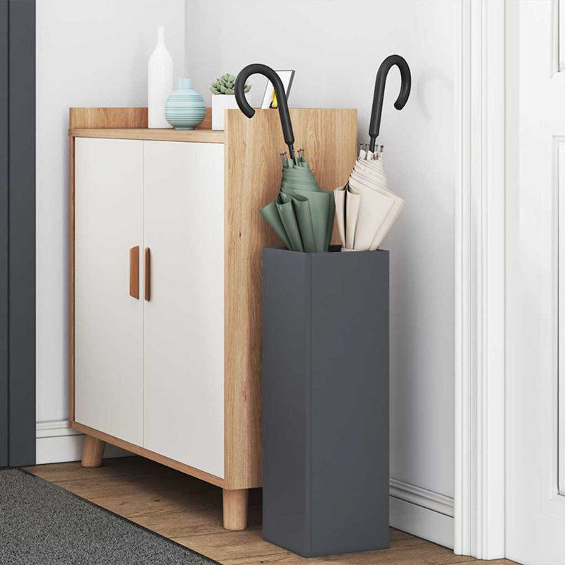 Metro Lane Steel Storage Tub & Tote, Anthracite