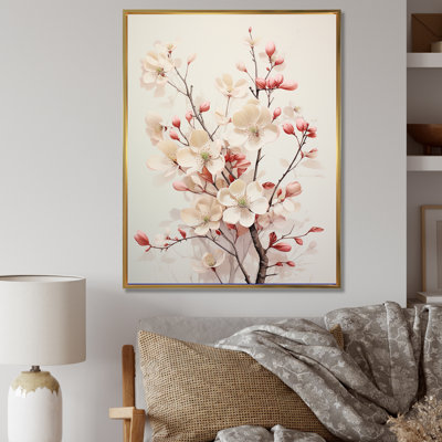 " White Dogwood Blossom Harmony III "