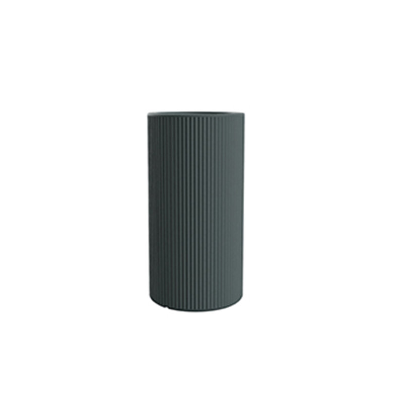 Gatsby Round Basic Planter by Ramón Esteve, 35.5" H x 19.75" W x 19.75" D, Modo Green