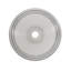 Lavabo de salle de bain en cristal 14 po sans robinet, transparent-137001144
