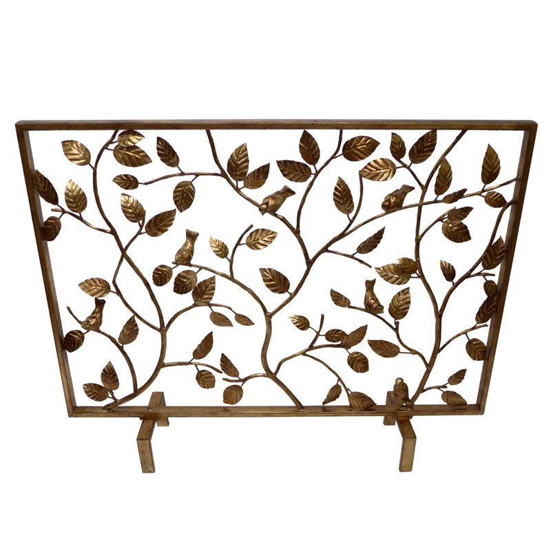 Akimos Iron Fireplace Screen