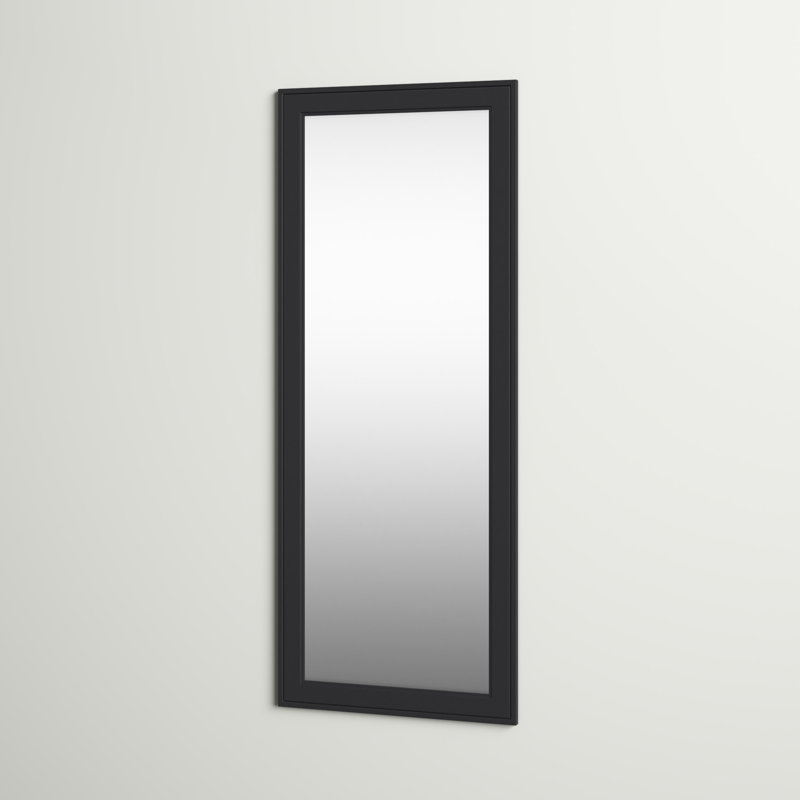 Miroir pleine grandeur Eladia, Noir, H 36,5 po x l 23,5 po