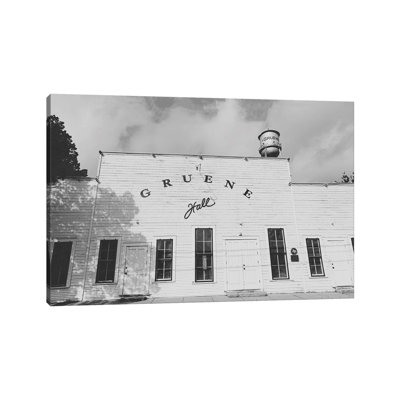Gruene Hall Texas- Gallery-Wrapped Canvas Giclée