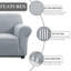 	Luxury Jacquard Pattern Spandex Sofa Cover - Stretch Slipcover for Sofa Protection-519345538-519345542