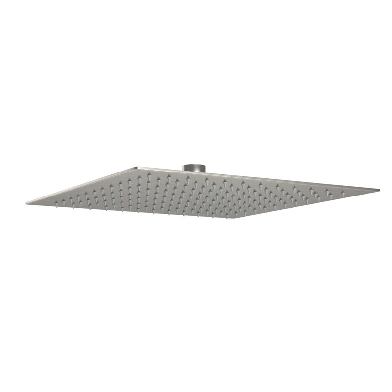Rain Fixed Shower Head 2.5 GPM GPM, Brushed Nickel