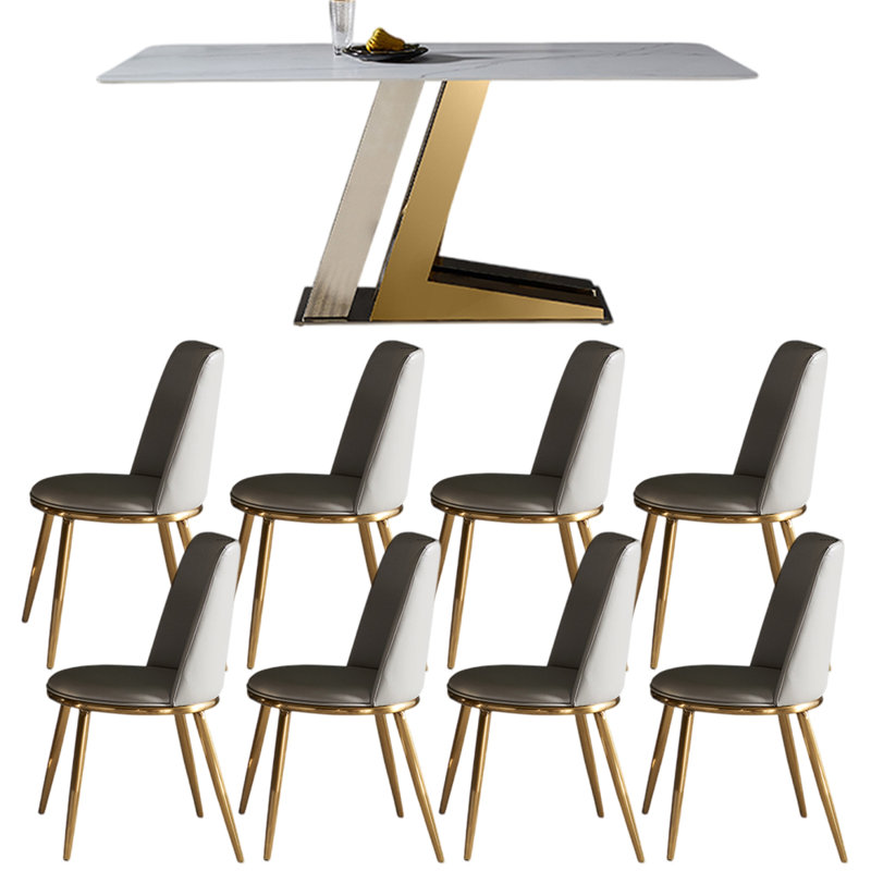 Ensembles de table de salle à manger minimalistes de style italien