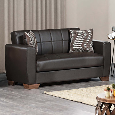With Storage, . Versatile And Comfortable Furniture. Suited For Small Spaces Like Dorm Rooms. Features Thick Seat Cushions. Crafted Quality In Turkey. Easy To Assemble 30 Minutes. Can Hold Up 600 Lbs