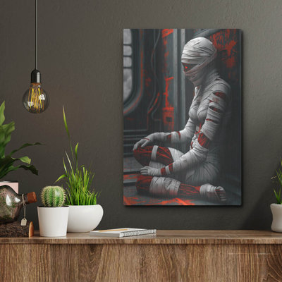 Luxe Metal Art 'Lost In Time' by r3darch0n Metal Wall Art