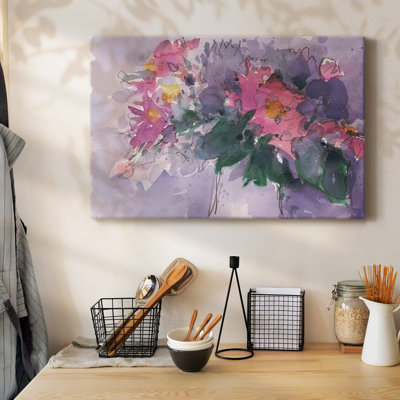 Floral Occasion I-Gallery Wrapped Canvas