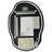 Asymmetrical LED Backlit Frameless Mirror with Anti-Fog, 3 Color Dimmable Light-649915772