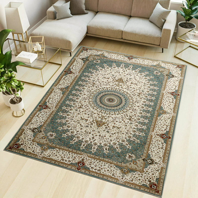 Bella Vintage Look Shag Area Rug, Rectangle 120 x 170cm