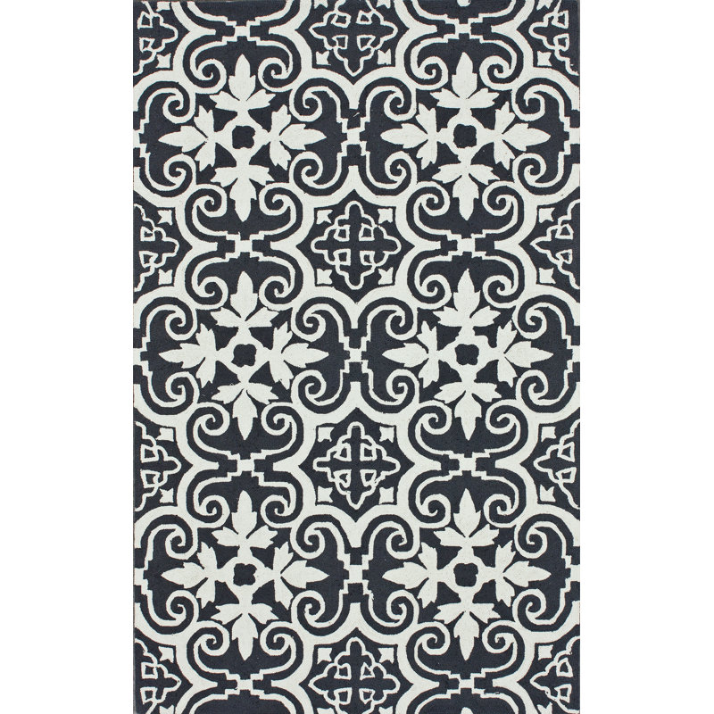 Tapis gris anthracite Eena, 5 pi x 8 pi