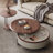 Light luxury design creative coffee table