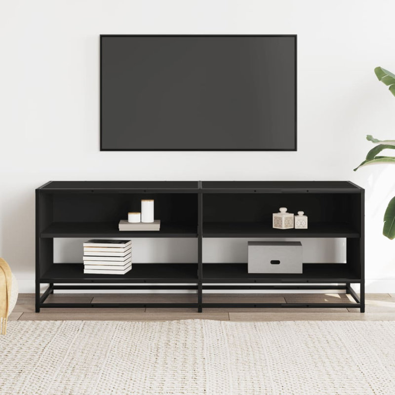 Avionce TV Stand, 120.5cm, Black