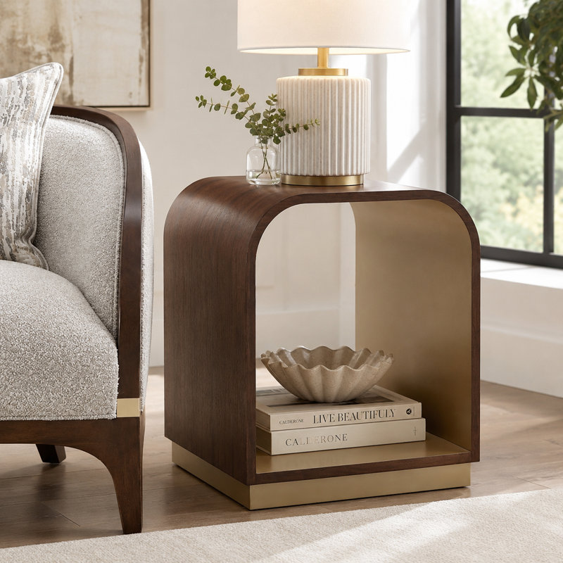 Houston End Table - Walnut