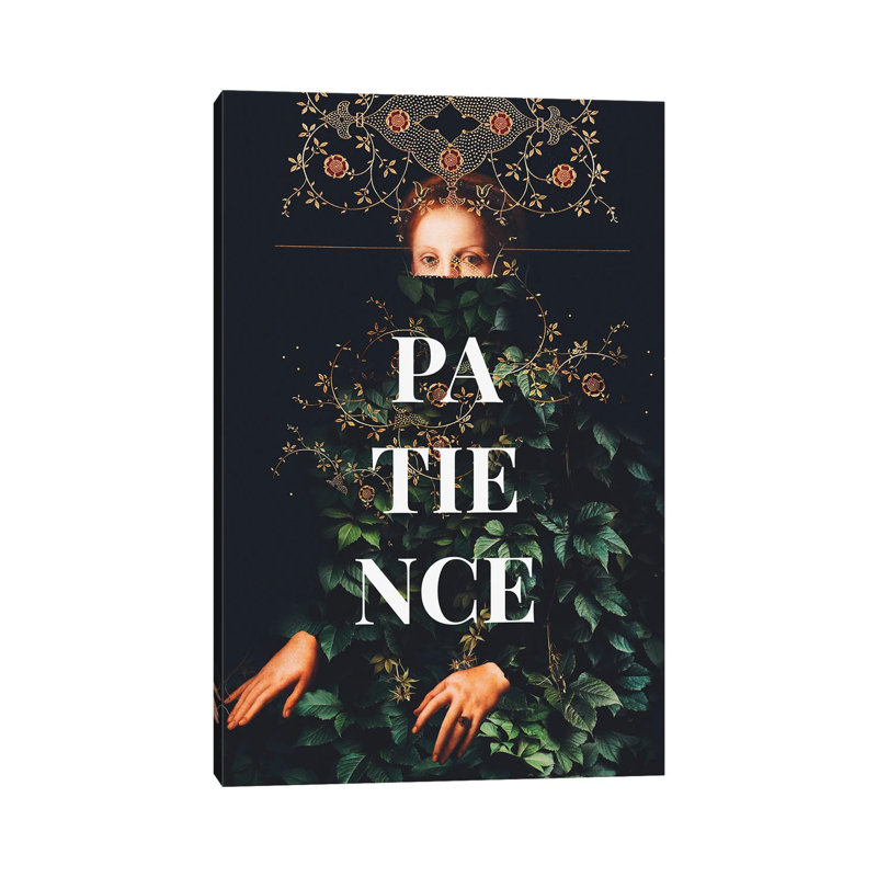 Patience - Wrapped Canvas Gallery-Wrapped Canvas Giclée, 30.48cm H x 20.32cm W x 1.905cm D