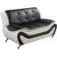 Causeuse sans accoudoirs en similicuir 60 po Horence-666123424