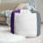 Mauve / blanc / gris ardoise