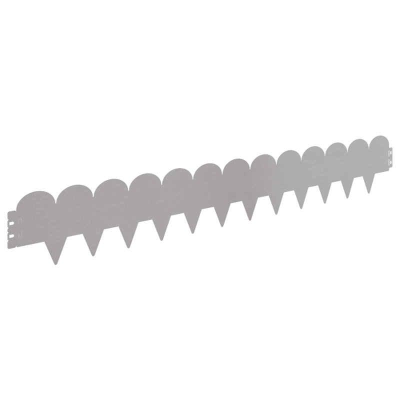 15cm H x 103cm W Steel Lawn Edging