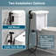 Bidet rond à main avec robinet avec douchette pour bidet-124527801