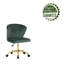 Benzonia Velvet Office Chair-376638417