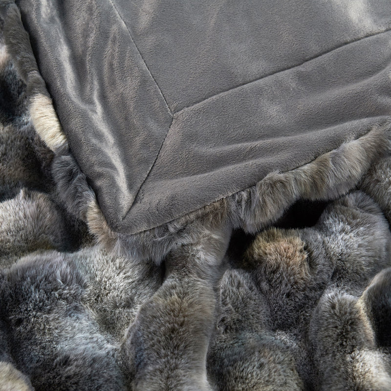 Throw Blanket, Grey