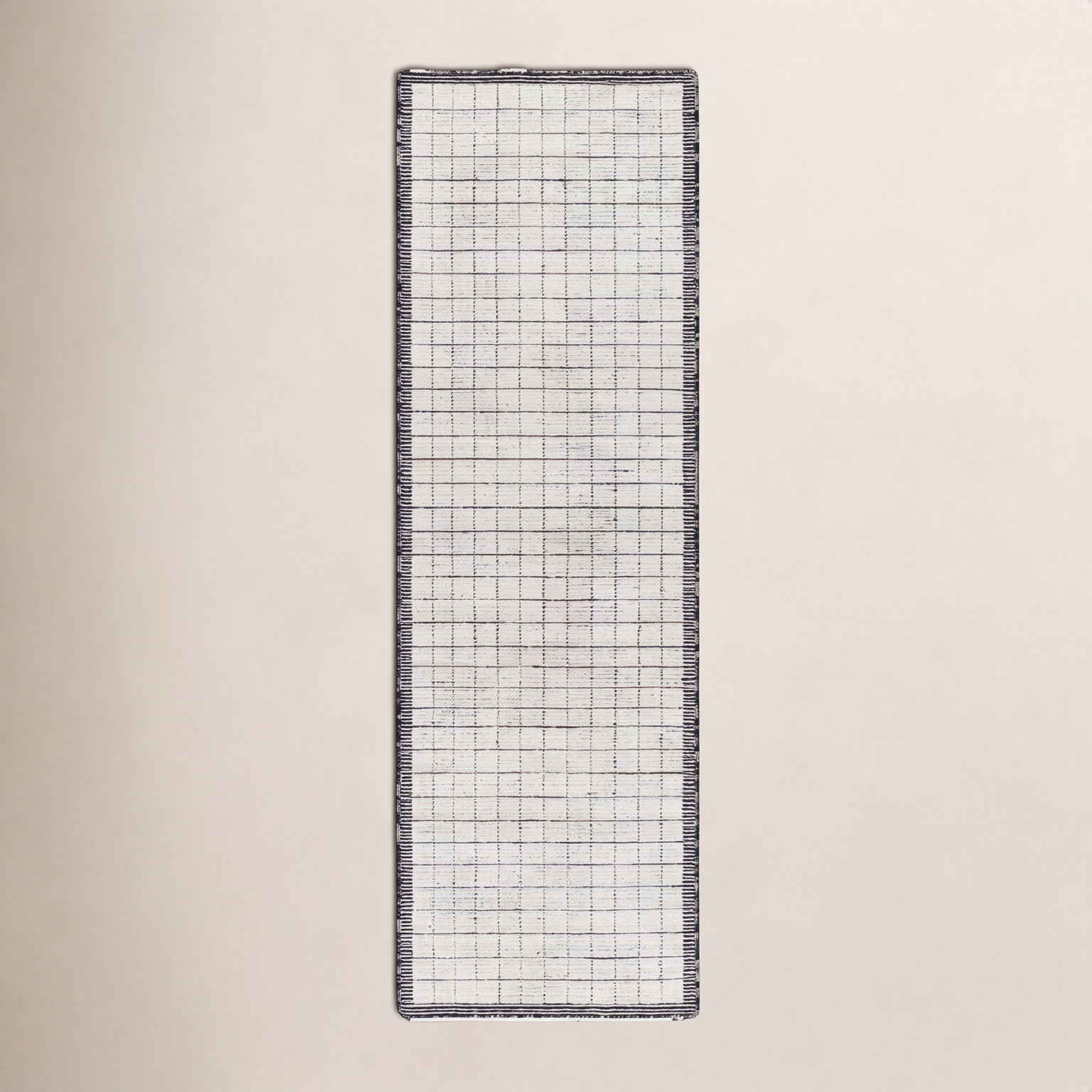 Jacey Hand-Woven Geometric Rug, Runner 2'6" x 8'