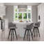 Tabouret de comptoir pivotant 26 po Tincea-70380110