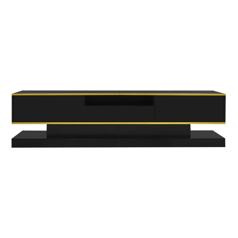 TV Stand for TVs up to 75", Black