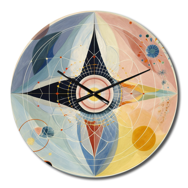 Horloge murale Universal Blossoming Pastel Harmony III, Petit