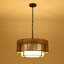 Lustre 4 lumières cylindriques en rotin 4 lumières avec abat-jour en tissu Boho, luminaire suspendu en rotin tissé à la main Farmhouse pour salle à manger, salon, îlot de cuisine, chambre à coucher, couloir, vestibule-1219478490-1219478491