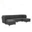 Canapé d'angle moderne avec repose-pieds librement configurable-130780835-130780836