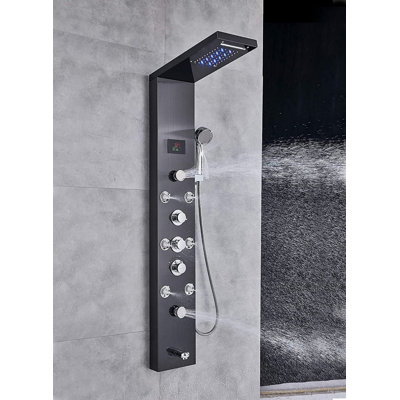 Complete Shower System with Rough in-Valve