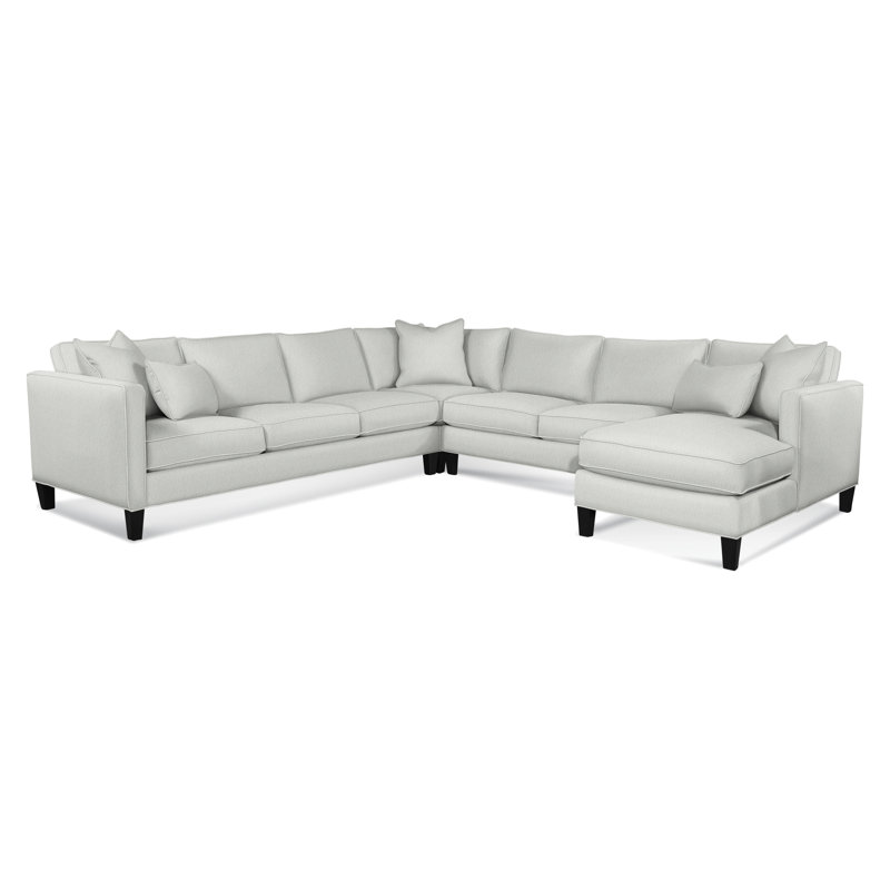 Sectional, Black, Right Hand Facing, Elite Ash; 0321-83