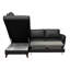 Migues Leather Corner Sofa with Sleeping Function and Storage-1251999394-1251999392