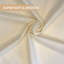 Tissu mousseline 100% coton non blanchi - 60 pouces x 2 verges Tissu mousseline naturel non blanchi pour la couture, le drapage, la courtepointe et l'artisanat-126040307