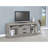 Bergeron Grey Driftwood 2-Drawer Engineered Wood TV Stand